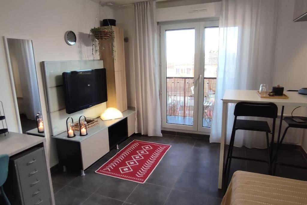 Caducee Studio Climatise Balcon Ensoleille Parking Nord Montpellier Grabels Extérieur photo