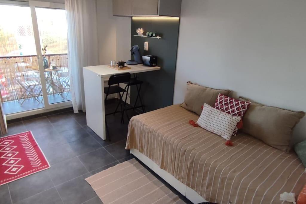 Caducee Studio Climatise Balcon Ensoleille Parking Nord Montpellier Grabels Extérieur photo